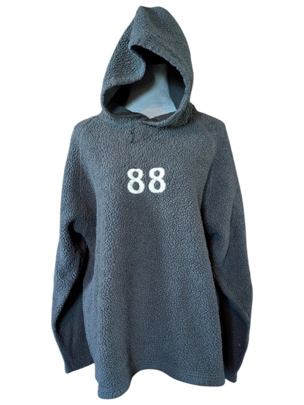Women’s Gray Sherpa Pullover Hoodie